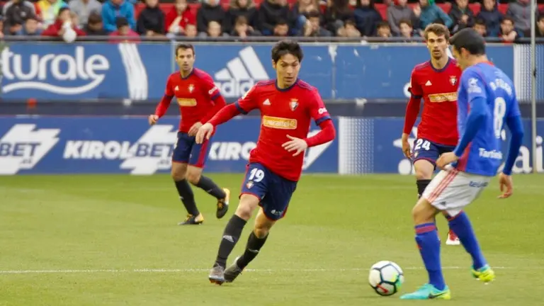 Borja Lasso. Partido entre Osasuna y Oviedo IÑIGO ALZUGARAY (3)