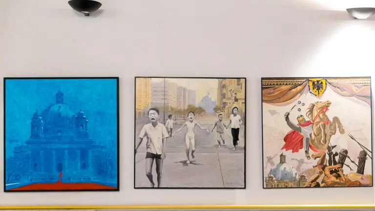 Exposición Arte y Memoria en Plazara, edificio del Ayuntamiento de Pamplona. NAVARRA (4)