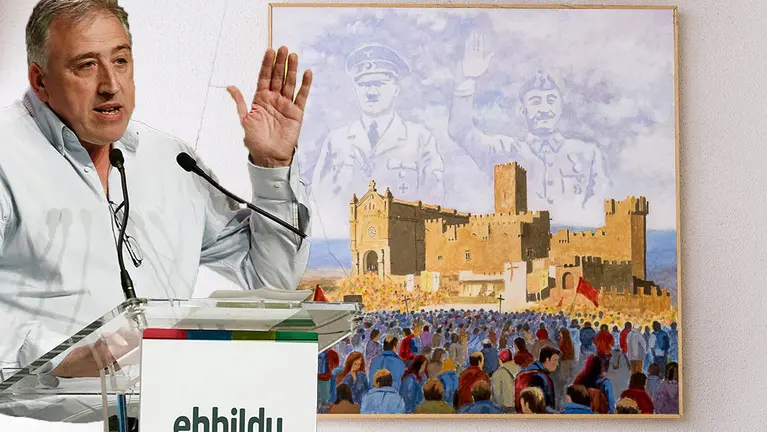 Exposición Arte y Memoria en Plazara, edificio del Ayuntamiento de Pamplona