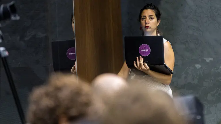 Sesión de control al Gobierno en el pleno del Parlamento de Navarra (64). IÑIGO ALZUGARAY