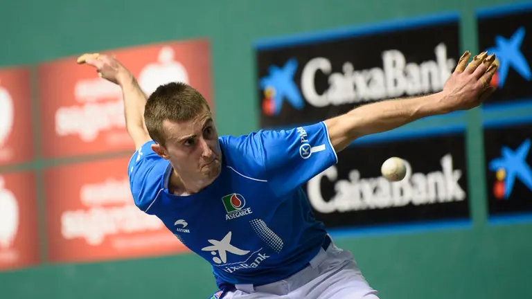 Final del manomanista de 2ª en el Labrit entre Jon Erasun y Joanes Bakaikoa. PABLO LASAOSA15