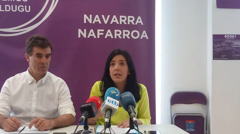 Idoia Villanueva, senadora por Podemos EUROPA PRESS