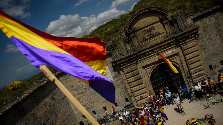 Acto de homenaje con motivo del 80 aniversario de la fuga del fuerte San Cristobal. MIGUEL OSÉS_24
