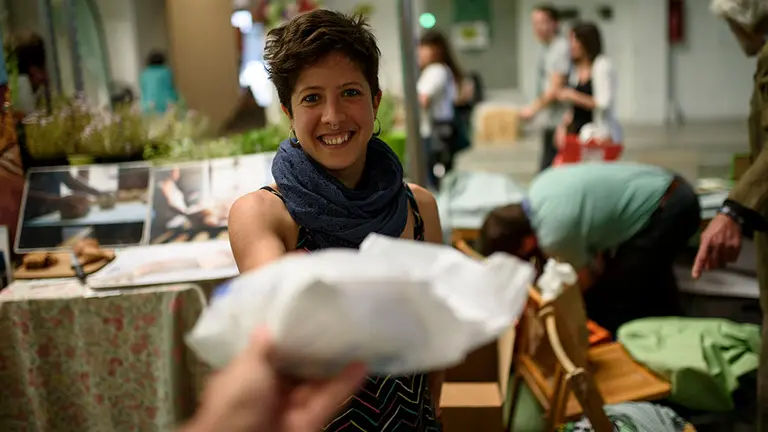 III Feria Navarra Ecológica en la antigua estación de autobuses. MIGUEL OSÉS_13