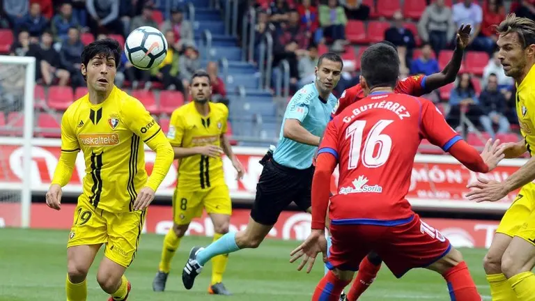 Encuentro entre Osasuna y el Numancia LALIGA