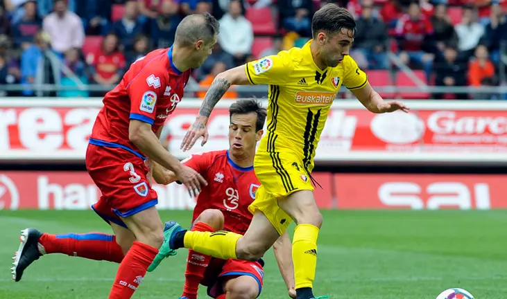 Encuentro entre Osasuna y el Numancia LALIGA 7