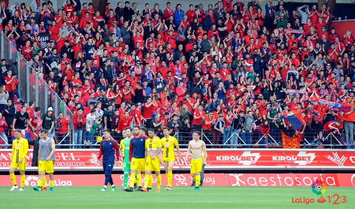 Encuentro entre Osasuna y el Numancia LALIGA 15