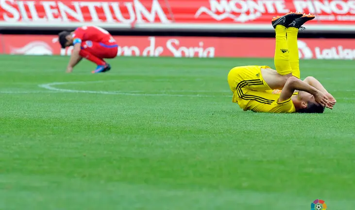 Encuentro entre Osasuna y el Numancia LALIGA 16