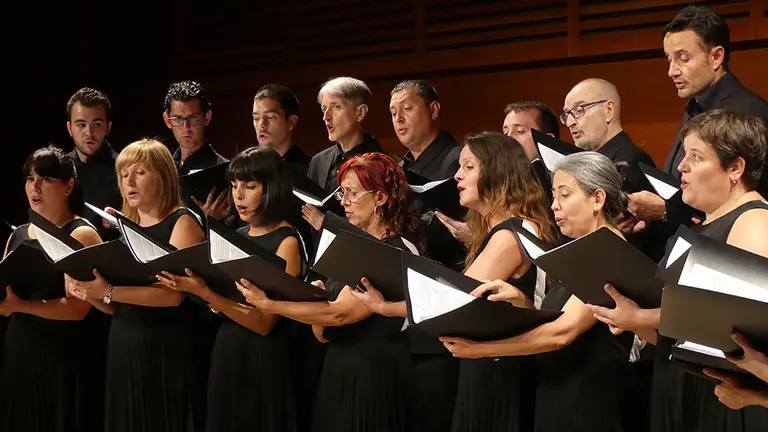 La Coral de Cámara de Pamplona en concierto BALUARTE