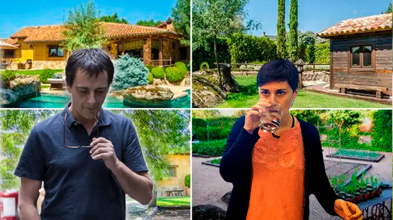 Carlos Couso junto a la edil de Aranzadi, Laura Berro