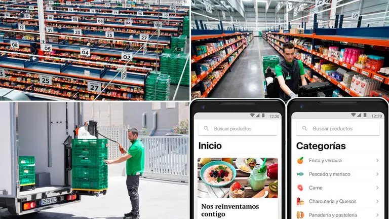 El nuevo modelo de negocio de Mercadona Online. CEDIDAS