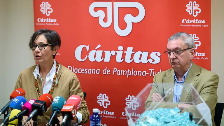 Presentación de la tómbola de Cáritas 2018. PABLO LASAOSA04