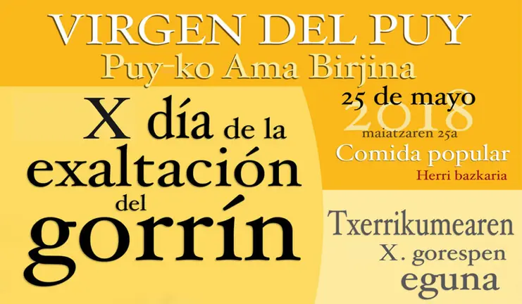 X Día de la Exaltación del Gorrín