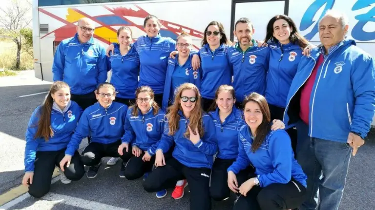 Equipo de fútbol sala del Txantrea FSF. Twitter Txantrea.