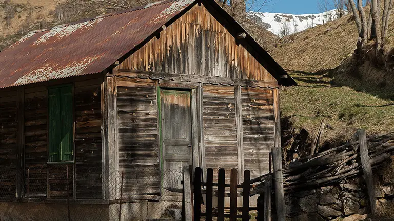 Una chabola en la montaña ARCHIVO