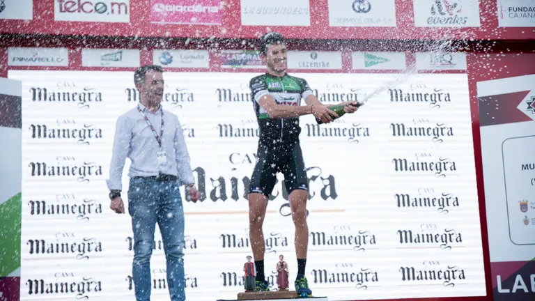 Celebración de la tercera etapa de la 57 Vuelta Ciclista a Navarra. MIGUEL SANTIAGO22