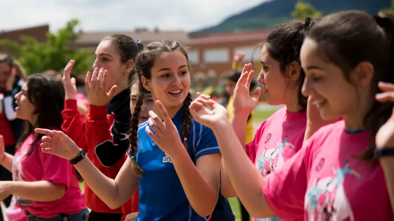 Fiesta del balonmano navarro. MIGUEL SANTIAGO19