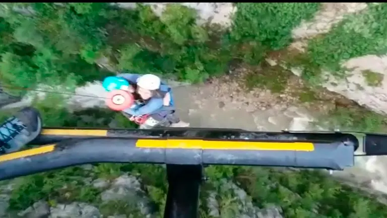 Rescate de barranquistas en Huesca GUARDIA CIVIL