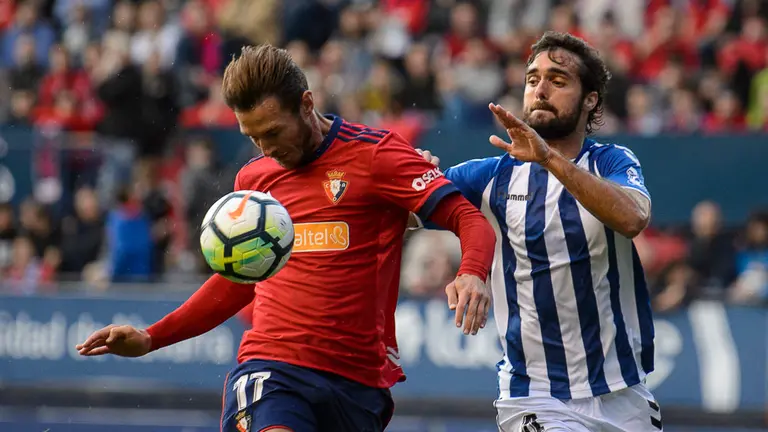 Xisco en el partido Osasuna - Lorca. PABLO LASAOSA 15