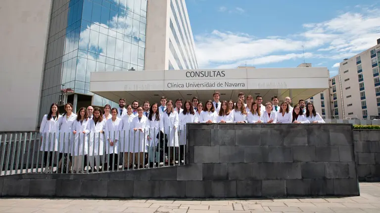 Los residentes que arrancan sus especialidades en la CUN. CEDIDA