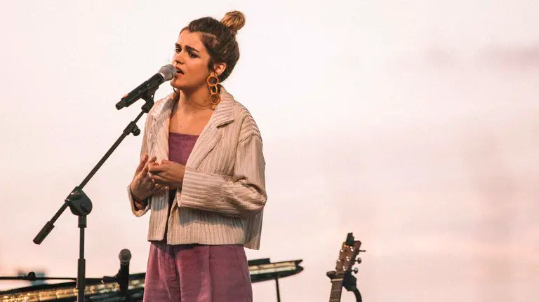 Amaia Romero durante el concierto del Primavera Sound TWITTER