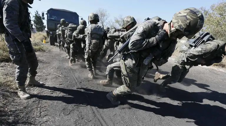 Alumnos de la Academia General Militar del Ejército de Tierra