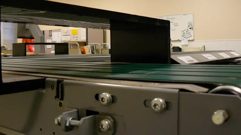 Una cinta transportadora