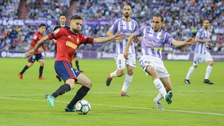 Rober Ibáñez. Osasuna - Valladolid. PABLO LASAOSA 34