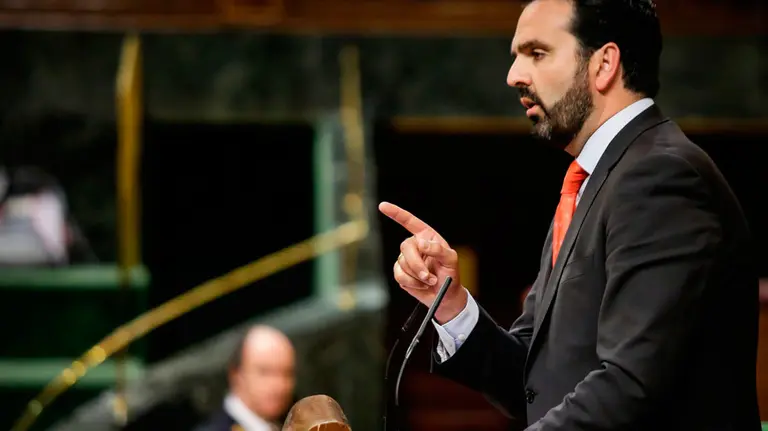 Iñigo Alli comparecde en el Congreso de los Diputados. ARCHIVO / EUROPA PRESS.