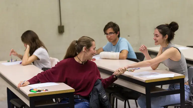 Inicio de las pruebas de Evaluación de Bachillerato para el Acceso a la Universidad (EBAU), antigua Selectividad, en Navarra (34). IÑIGO ALZUGARAY