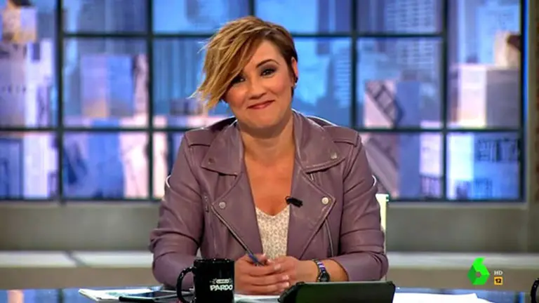 La periodista pamplonesa Cristina Pardo presenta el magacín Liarla Pardo Foto LASEXTA