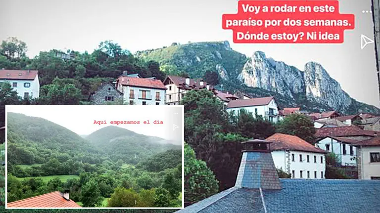 Imágenes que el actor y modelo Jon Kortajarena ha compartido en sus redes sociales. INSTAGRAM