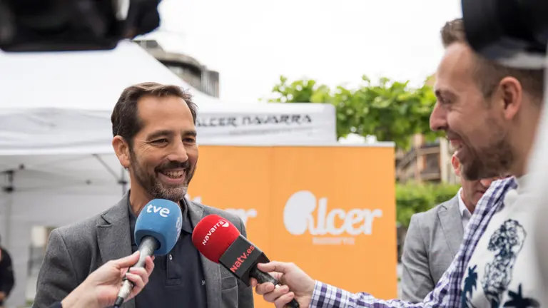 ALCER Navarra da a conocer los actos bajo el lema La donación, da mucha vida. MIGUEL SANTIAGO06