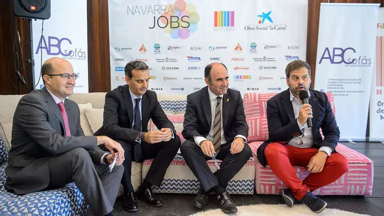 Danny Imizcoz, de NAVARRA JOBS, en una conferencia.