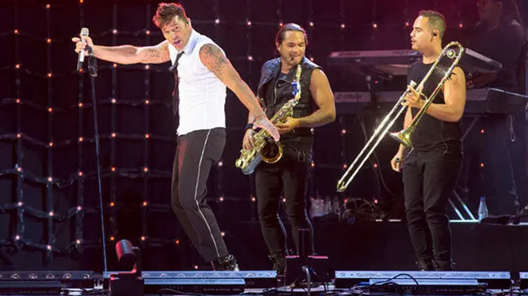 Ricky Martin durante un concierto EFE