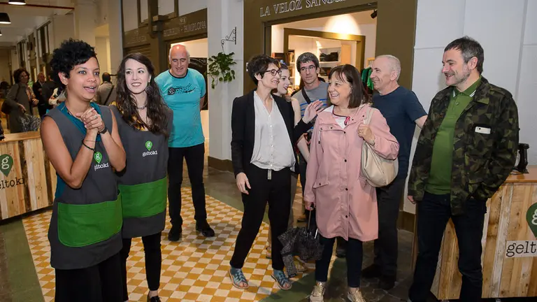 Apertura de Geltoki, un nuevo espacio para iniciativas alternativas. PABLO LASAOSA 04