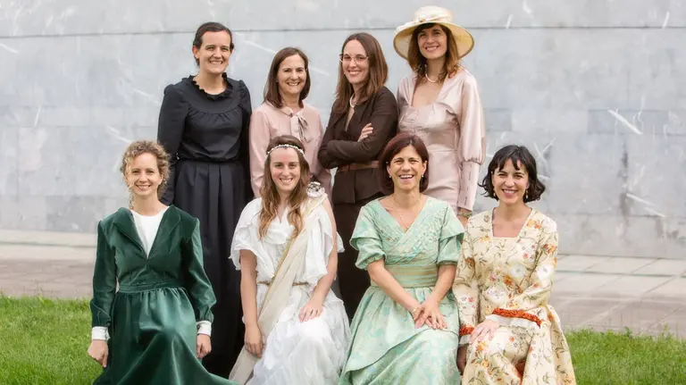 Nueve profesoras de la UPNA estrenan una obra de teatro para rescatar del olvido a científicas históricas. EUROPA PRESS