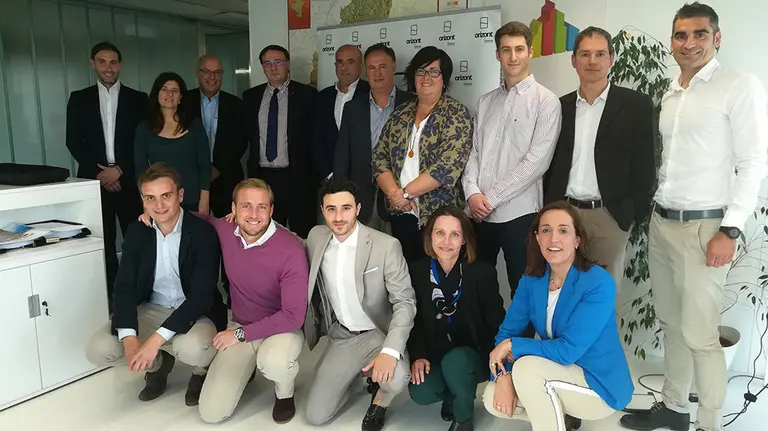 Responsables de Orizont y de los proyectos agrolamientarios seleccionados para la aceleradora EUROPA PRESS