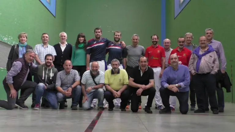 Torneo de trinquete en las instalaciones de Oberena.