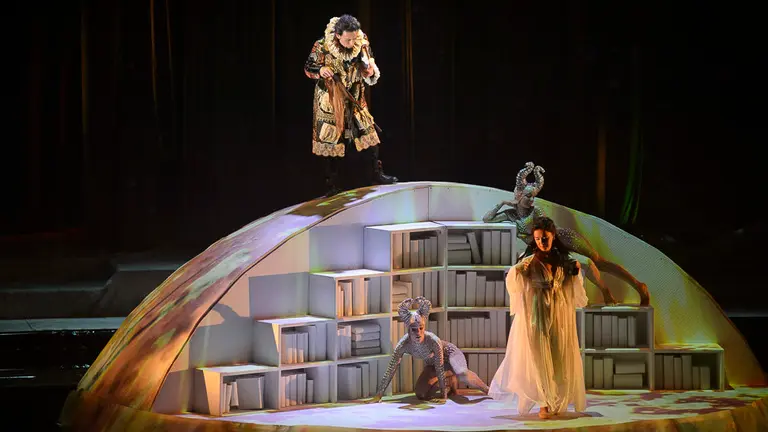 Ópera de Cámara de Navarra y Fundación Baluarte desvelan los detalles artísticos y escénicos del estreno de la ópera Don Perlimplín. PABLO LASAOSA 17