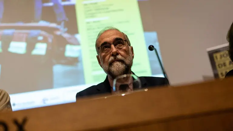 Primeras jornadas sobre atención sanitaria en los encierros con la presencia del consejero de sanidad Fernando Domínguez en el Condestable. MIGUEL OSÉS (2)