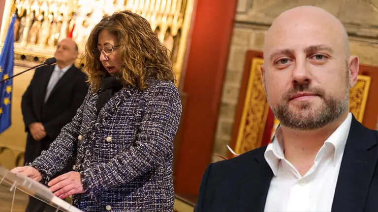 El nuevo delegado del Gobierno en Navarra, José Luis Arasti, sustituye en el cargo a Carmen Alba FOTOMONTAJE NAVARRACOM