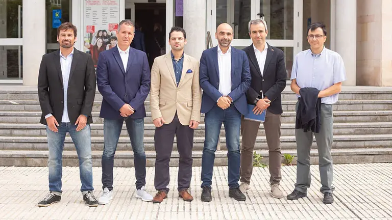 Ponentes de la jornada organizada por la UPNA