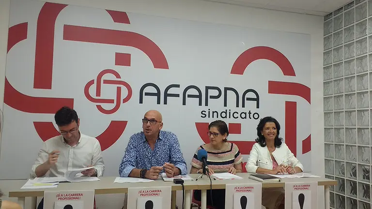 Rueda de prensa de AFAPNA