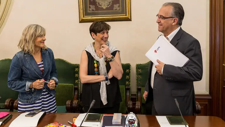 El Ayuntamiento de Pamplona celebra el noveno Debate sobre el Estado de la Ciudad (08). IÑIGO ALZUGARAY