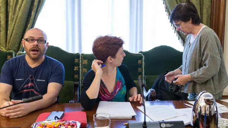 El Ayuntamiento de Pamplona celebra el noveno Debate sobre el Estado de la Ciudad (30). IÑIGO ALZUGARAY