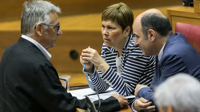 Sesión plenaria del Parlamento de Navarra (30). IÑIGO ALZUGARAY