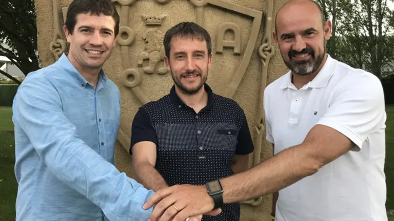 David Ruiz y César Monasterio se hacen cargo de los equipos juveniles de Osasuna. OSASUNA