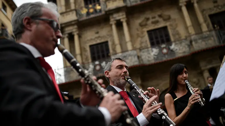 radicional concierto presanferminero de La Pamplonesa. PABLO LASAOSA 15