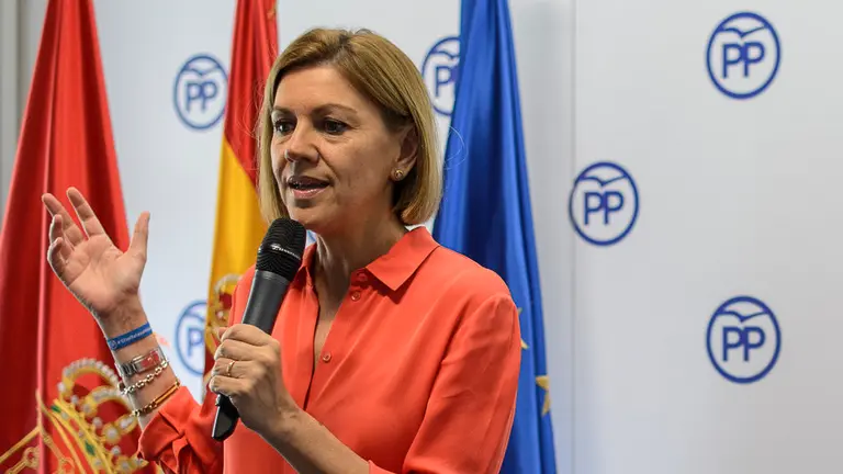 Cospedal visita Pamplona. PABLO LASAOSA 06